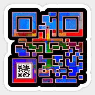 Genius QR Code Sticker